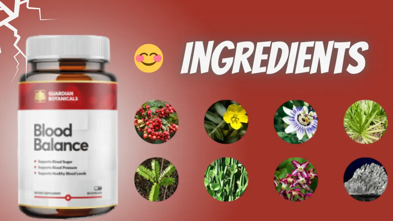 What Are Natural Ingredients Used In Guardian Blood Balance?